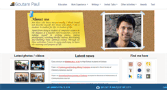 Desktop Screenshot of goutampaul.com